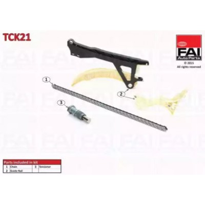 Комплект цели привода распредвала TCK21 FAI AutoParts - купить в магазине запчастей по Украине