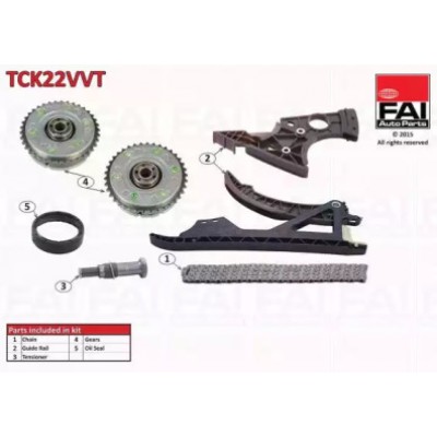 Комплект цели привода распредвала TCK22VVT FAI AutoParts - купить в магазине запчастей по Украине