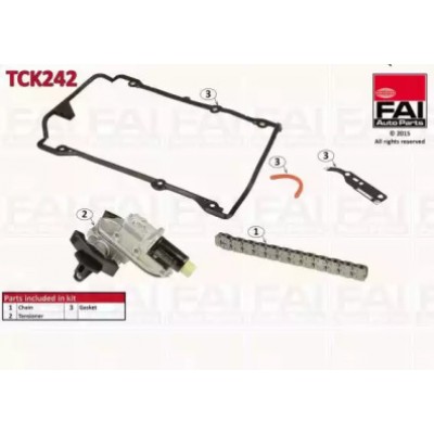 Комплект цели привода распредвала TCK242 FAI AutoParts - купить в магазине запчастей по Украине