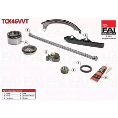 Комплект цели привода распредвала TCK46VVT FAI AutoParts - купить в магазине запчастей по Украине