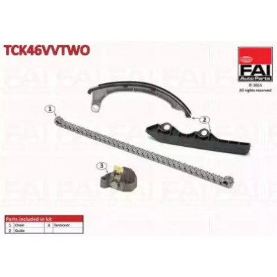 Комплект цели привода распредвала TCK46VVTWO FAI AutoParts - купить в магазине запчастей по Украине