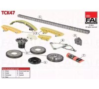 Комплект цели привода распредвала FAI AutoParts TCK47 TCK47 FAI AutoParts - купить в магазине запчастей по Украине