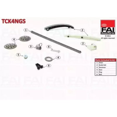 Комплект цели привода распредвала TCK4NGS FAI AutoParts - купить в магазине запчастей по Украине