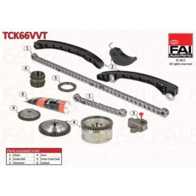 Комплект цели привода распредвала TCK66VVT FAI AutoParts - купить в магазине запчастей по Украине