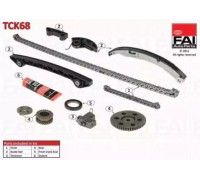 Комплект цели привода распредвала FAI AutoParts TCK68 TCK68 FAI AutoParts - купити в магазині запчастин по Україні