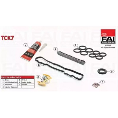 Комплект цели привода распредвала TCK7 FAI AutoParts - купить в магазине запчастей по Украине