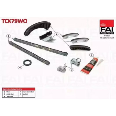 Комплект цели привода распредвала TCK79WO FAI AutoParts - купить в магазине запчастей по Украине