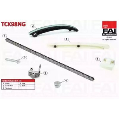 Комплект цели привода распредвала TCK98NG FAI AutoParts - купить в магазине запчастей по Украине