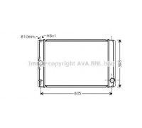 TO2400 AVA QUALITY COOLING - купить в магазине запчастей по Украине