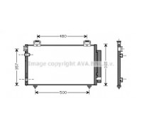 TO5392D AVA QUALITY COOLING - купить в магазине запчастей по Украине