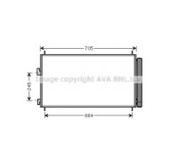 TO5410D AVA QUALITY COOLING - купить в магазине запчастей по Украине