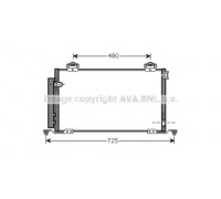 TO5412D AVA QUALITY COOLING - купити в магазині запчастин по Україні