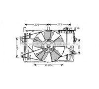 TO7508 AVA QUALITY COOLING - купить в магазине запчастей по Украине