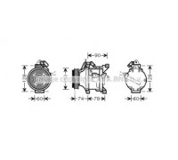 Компрессор, кондиционер AVA QUALITY COOLING TOK470 TOK470 AVA QUALITY COOLING - купить в магазине запчастей по Украине