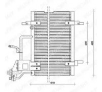 Конденсатор, кондиционер DELPHI TSP0225011 TSP0225011 DELPHI - купить в магазине запчастей по Украине