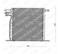 Конденсатор, кондиционер DELPHI TSP0225126 TSP0225126 DELPHI - купить в магазине запчастей по Украине