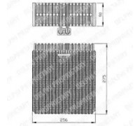 Испаритель, кондиционер DELPHI TSP0525143 TSP0525143 DELPHI - купить в магазине запчастей по Украине