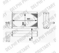 Испаритель, кондиционер DELPHI TSP0525182 TSP0525182 DELPHI - купить в магазине запчастей по Украине