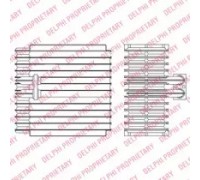 Испаритель, кондиционер DELPHI TSP0525203 TSP0525203 DELPHI - купить в магазине запчастей по Украине