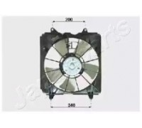 Вентилятор, охлаждение двигателя JAPANPARTS VNT192001 VNT192001 JAPANPARTS - купить в магазине запчастей по Украине