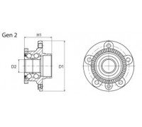 VOWB11022 MOOG - купить в магазине запчастей по Украине
