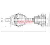 VW1138926 KAMOKA - купить в магазине запчастей по Украине