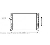 VW2109 AVA QUALITY COOLING - купить в магазине запчастей по Украине