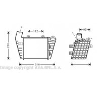 VW4159 AVA QUALITY COOLING - купить в магазине запчастей по Украине