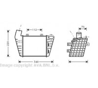 VW4163 AVA QUALITY COOLING - купить в магазине запчастей по Украине