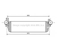 VW4313 AVA QUALITY COOLING - купить в магазине запчастей по Украине