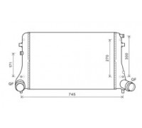 Интеркулер AVA QUALITY COOLING VW4377 VW4377 AVA QUALITY COOLING - купить в магазине запчастей по Украине
