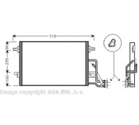 Конденсатор, кондиционер AVA QUALITY COOLING VW5189 VW5189 AVA QUALITY COOLING - купить в магазине запчастей по Украине