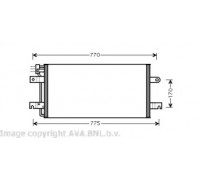 VW5197 AVA QUALITY COOLING - купить в магазине запчастей по Украине