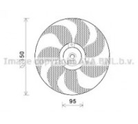 VW7511 AVA QUALITY COOLING - купить в магазине запчастей по Украине