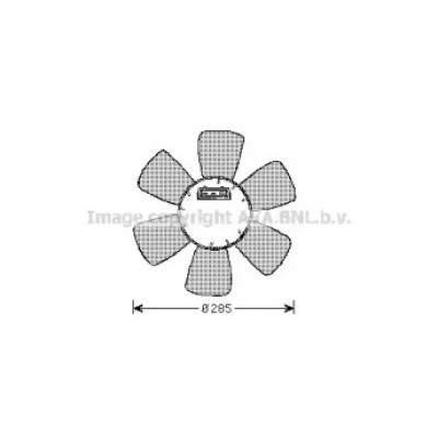 Вентилятор, охлаждение двигателя VW7523 AVA QUALITY COOLING - купить в магазине запчастей по Украине