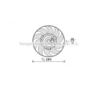 Вентилятор, охлаждение двигателя AVA QUALITY COOLING VW7530 VW7530 AVA QUALITY COOLING - купить в магазине запчастей по Украине