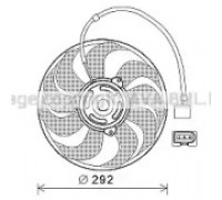 VW7533 AVA QUALITY COOLING - купить в магазине запчастей по Украине