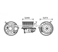 Электродвигатель, вентиляция салона AVA QUALITY COOLING VW8341 VW8341 AVA QUALITY COOLING - купить в магазине запчастей по Украине