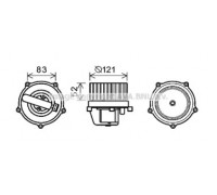 Электродвигатель, вентиляция салона AVA QUALITY COOLING VW8345 VW8345 AVA QUALITY COOLING - купить в магазине запчастей по Украине