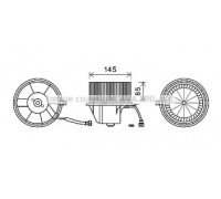 Электродвигатель, вентиляция салона AVA QUALITY COOLING VW8351 VW8351 AVA QUALITY COOLING - купить в магазине запчастей по Украине