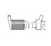 Интеркулер AVA QUALITY COOLING VWA4222 VWA4222 AVA QUALITY COOLING - купить в магазине запчастей по Украине