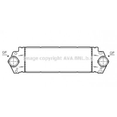 Интеркулер VWA4233 AVA QUALITY COOLING - купить в магазине запчастей по Украине