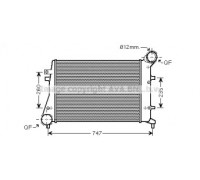 Интеркулер AVA QUALITY COOLING VWA4268 VWA4268 AVA QUALITY COOLING - купить в магазине запчастей по Украине