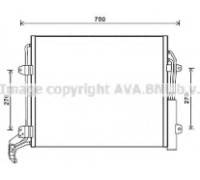 VWA5324D AVA QUALITY COOLING - купить в магазине запчастей по Украине