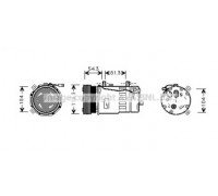 Компрессор, кондиционер AVA QUALITY COOLING VWK280 VWK280 AVA QUALITY COOLING - купить в магазине запчастей по Украине