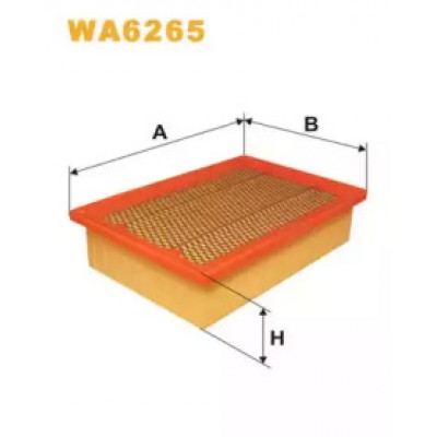 Воздушный фильтр WA6265 WIX FILTERS - купити в магазині запчастин по Україні