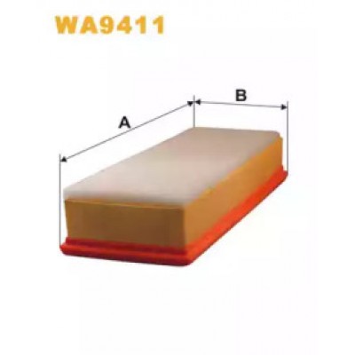 Воздушный фильтр WA9411 WIX FILTERS - купить в магазине запчастей по Украине