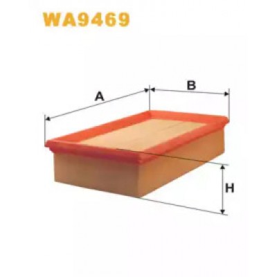 Воздушный фильтр WA9469 WIX FILTERS - купить в магазине запчастей по Украине