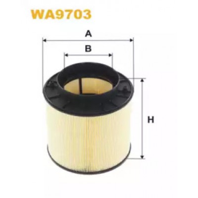 Воздушный фильтр WA9703 WIX FILTERS - купити в магазині запчастин по Україні