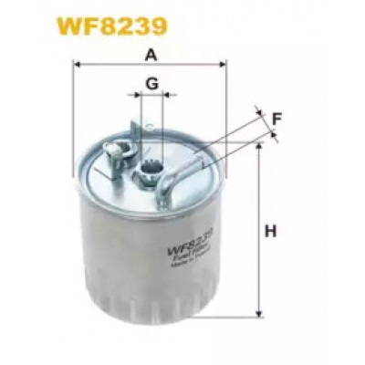 Топливный фильтр WF8239 WIX FILTERS - купити в магазині запчастин по Україні